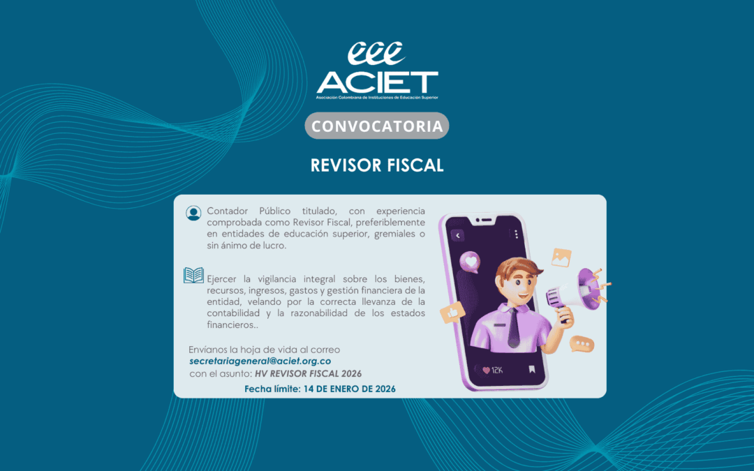 Convocatoria abierta – Revisor Fiscal 2026
